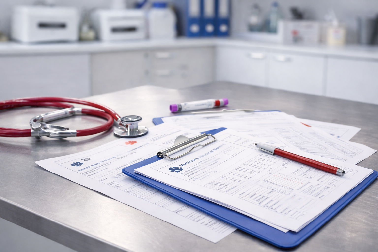 Veterinary records being compiled